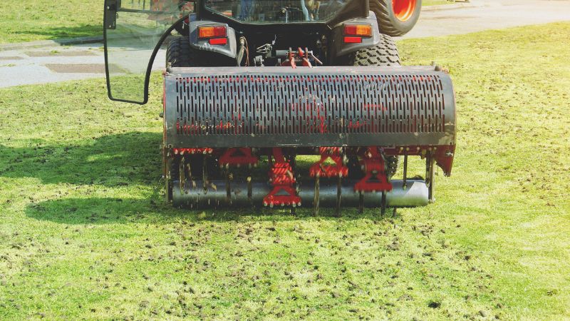 We also can do treatments like aerating your lawn to get nutrients down to the roots of your lawn.
